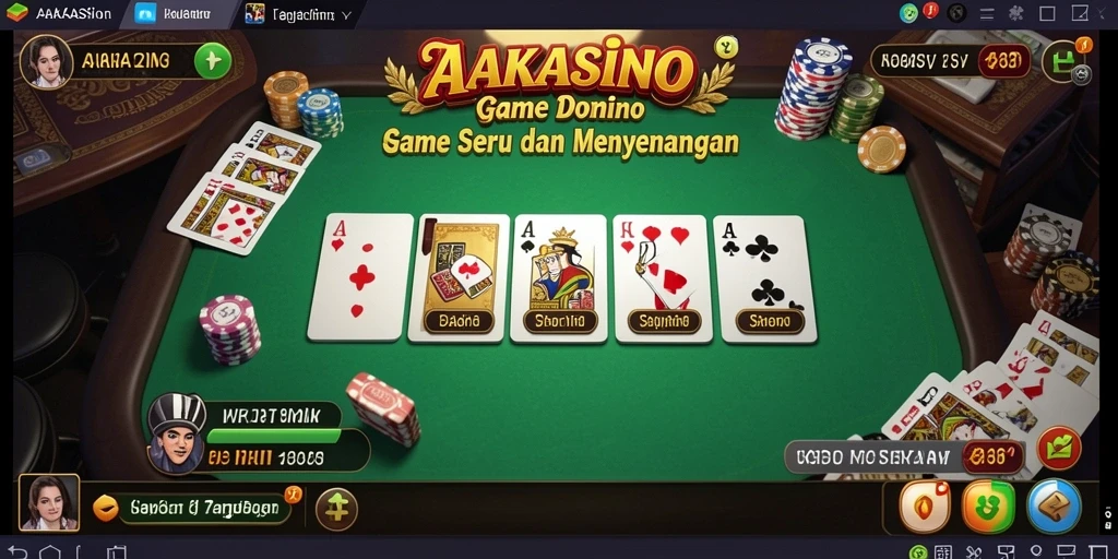 Tampilan gameplay AAKASINO dengan grafis yang menarik dan interaksi seru.