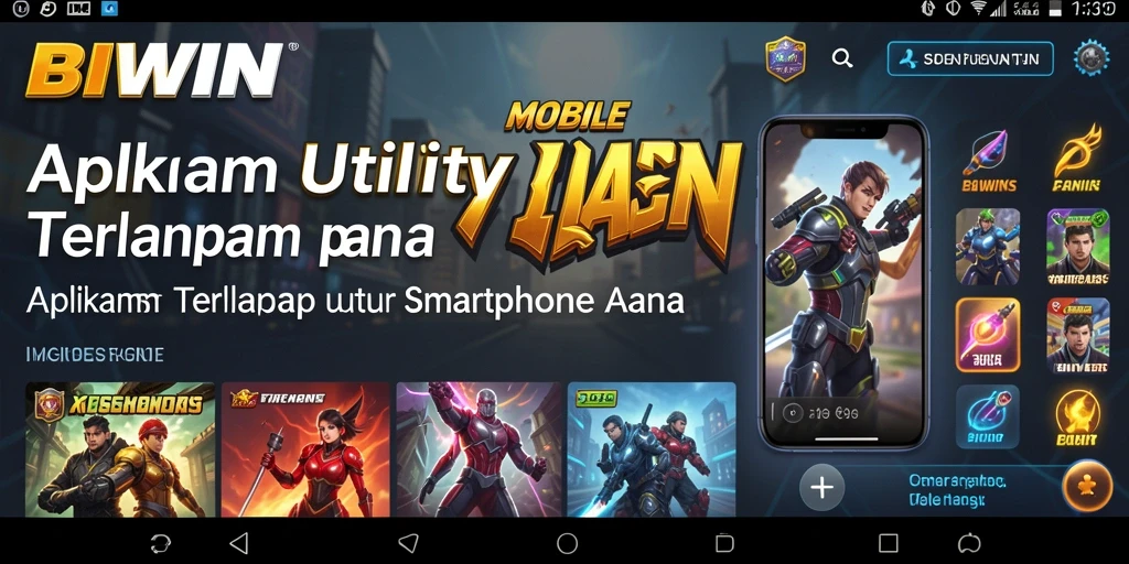 Tampilan antarmuka BIWIN yang sederhana dan efisien untuk semua pengguna.