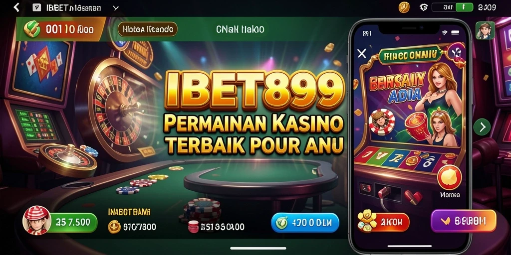 Tampilan gameplay yang menarik dan interaktif dari permainan Kasino di IBET899.
