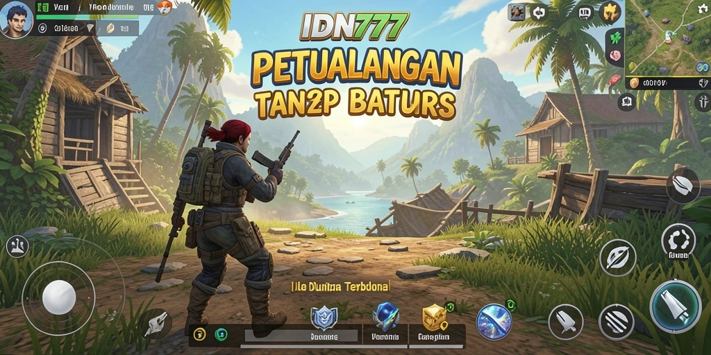 Tampilan gameplay menakjubkan IDN777 dalam dunia terbuka.