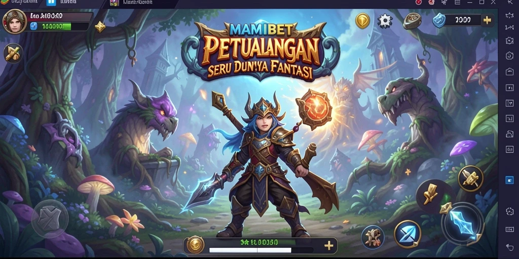 Gameplay MAMIBET menampilkan petualangan seru dengan grafis yang menarik.