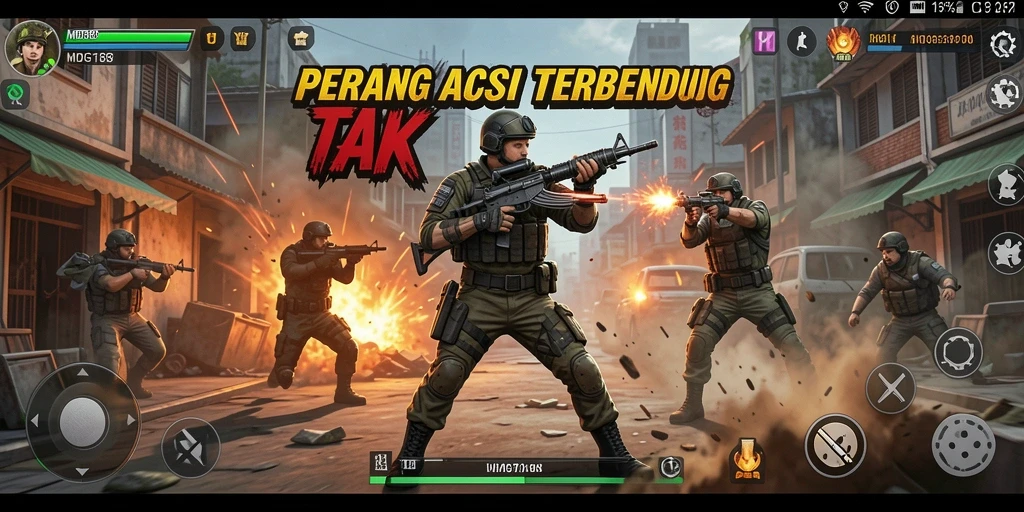 Screenshot gameplay MDG188 menunjukkan pertarungan seru dan karakter yang detail.