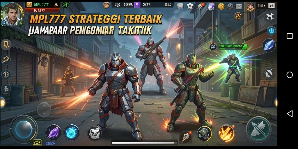Gameplay seru dalam MPL777 dengan beragam strategi yang bisa dipilih.