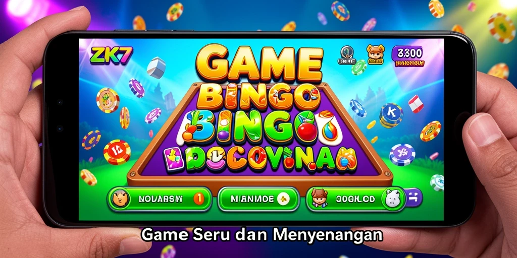 Screenshot utama ZK7 menunjukkan gameplay Bingo yang mendebarkan.